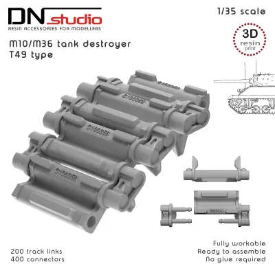 M10/M36 Tank Destroyer T49 Type - 372