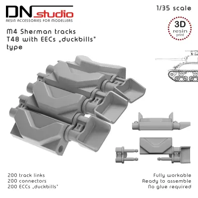 M4 Sherman T48 Type with ECCs "duckbills" - 362