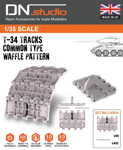 T-34 Common Type Waffle Pattern - 573