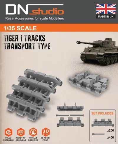 Tiger I Transport Tracks - 540